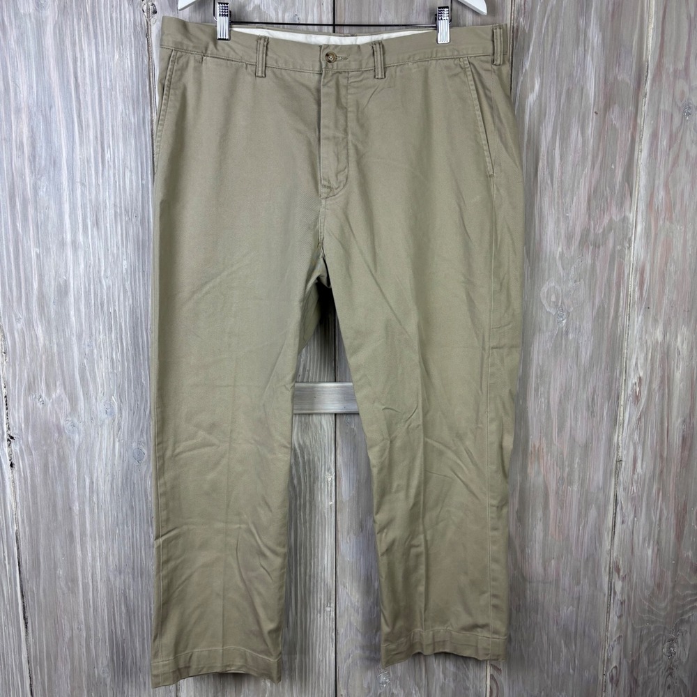 Polo Ralph Lauren Classic Fit Chino Pants Khaki Mens 38x30 (39x28)‎ Straight Leg